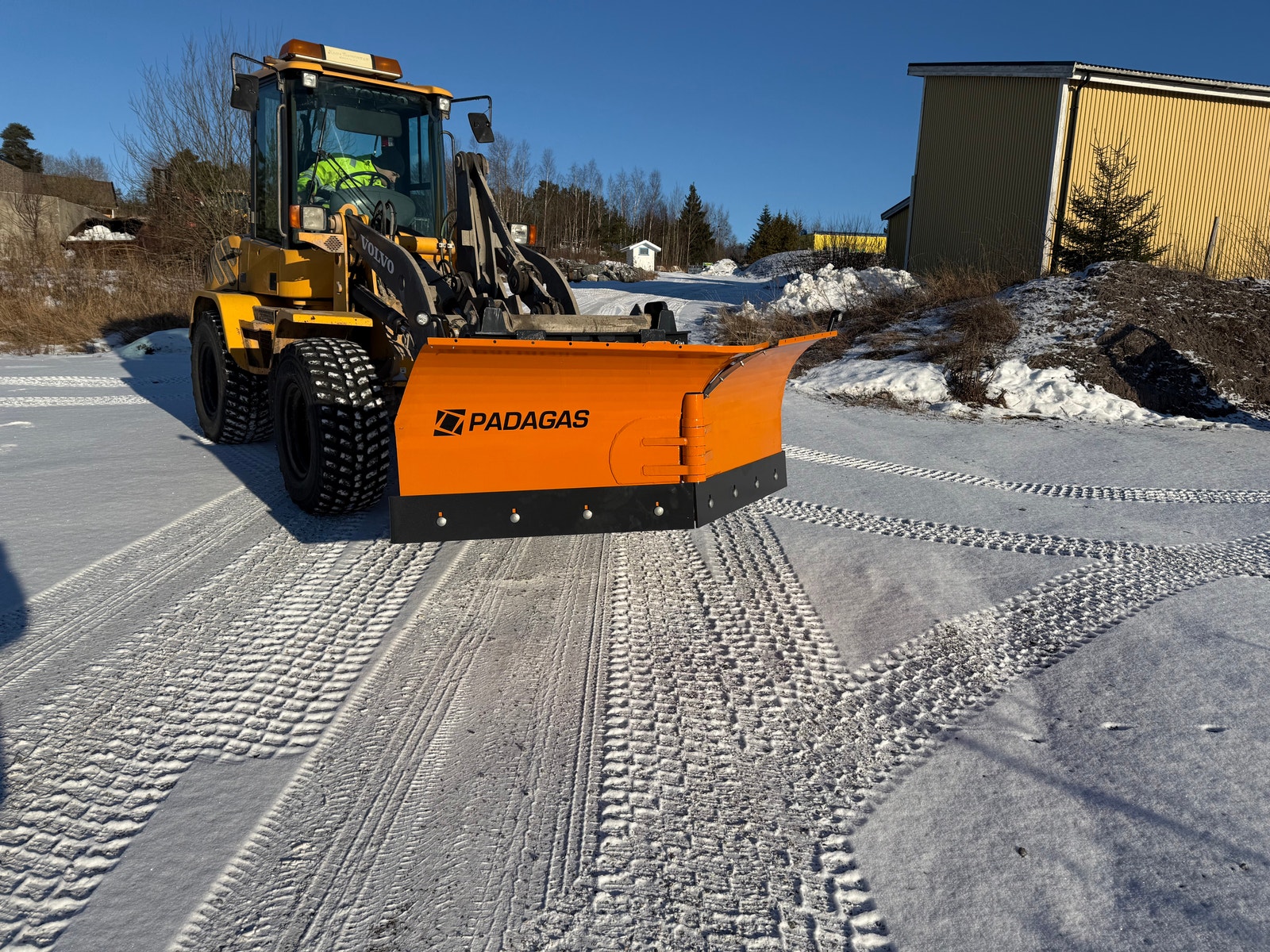 Padagas snøplog semi-tung kl. SSVL-2,5M
