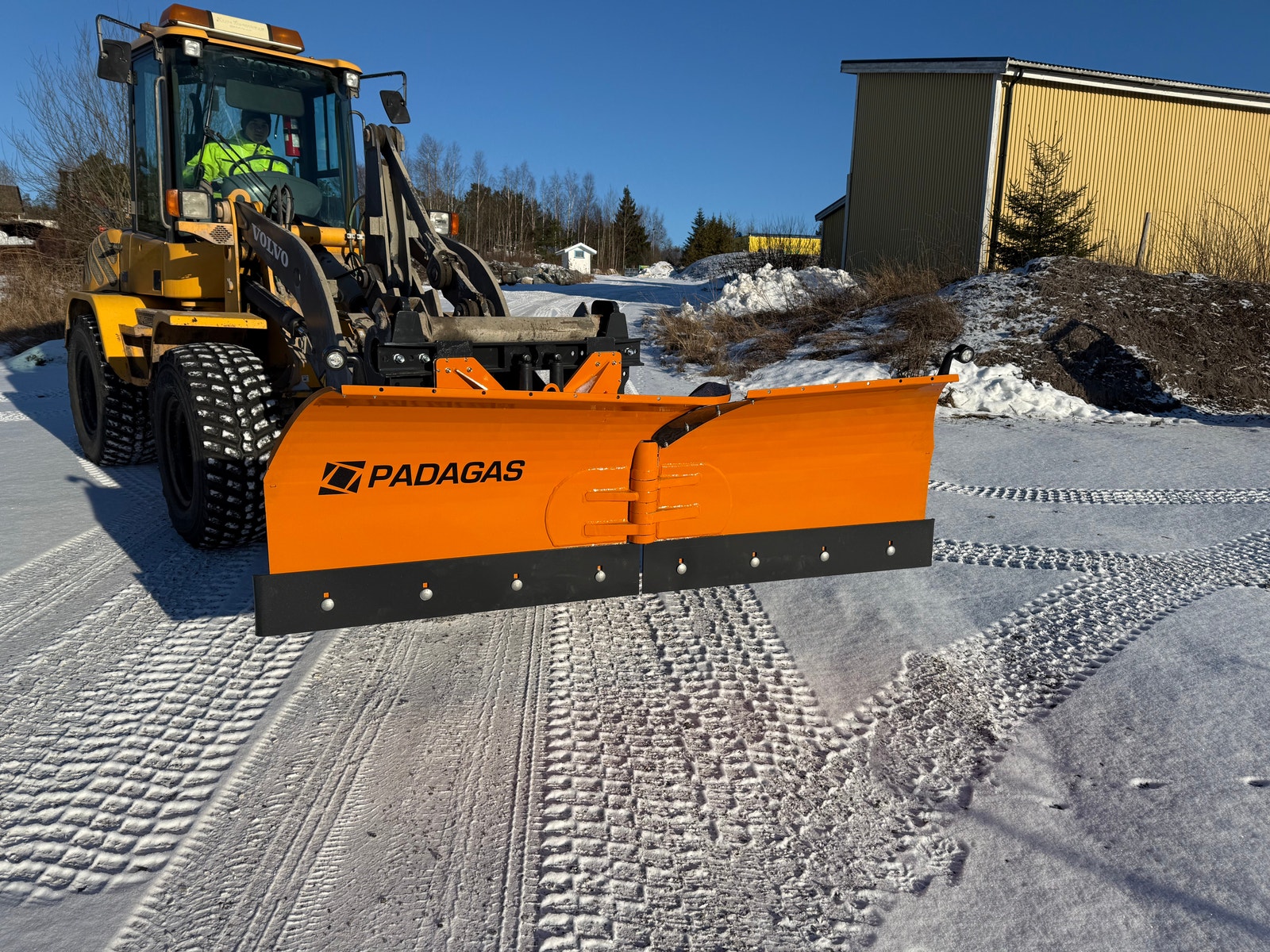 Padagas snøplog semi-tung kl. SSVL-2,5M - Image 2